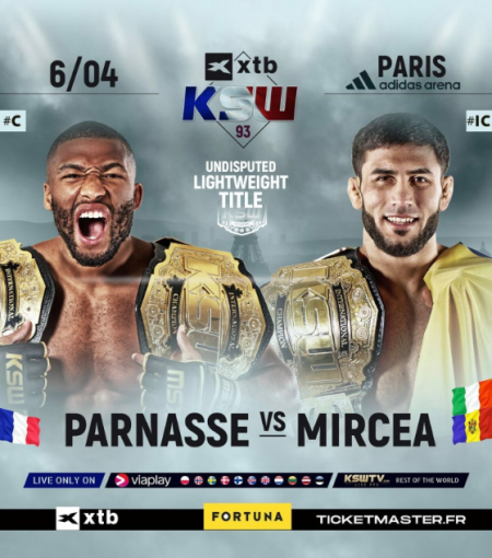 KSW: Grosse évènement à Paris avec Parnasse en main event.